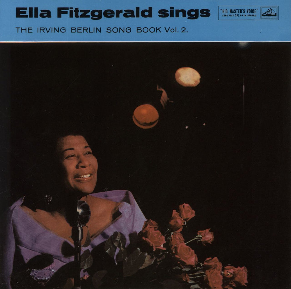 Ella Fitzgerald Ella Fitzgerald Sings The Irving Berlin Song Book Vol. 2. UK vinyl LP album (LP record) CLP1184