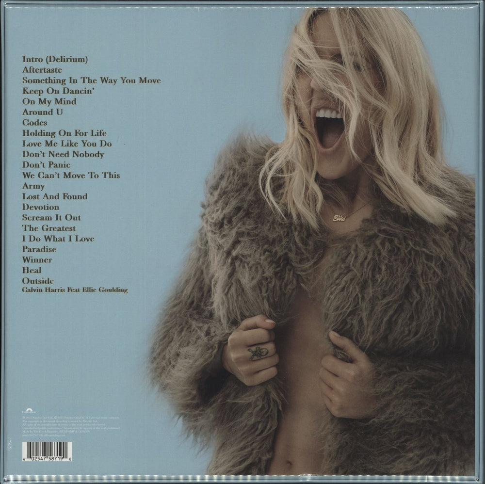 Ellie Goulding Delirium - 2LP/1CD Box - Autographed - Sealed UK box set 602547587190