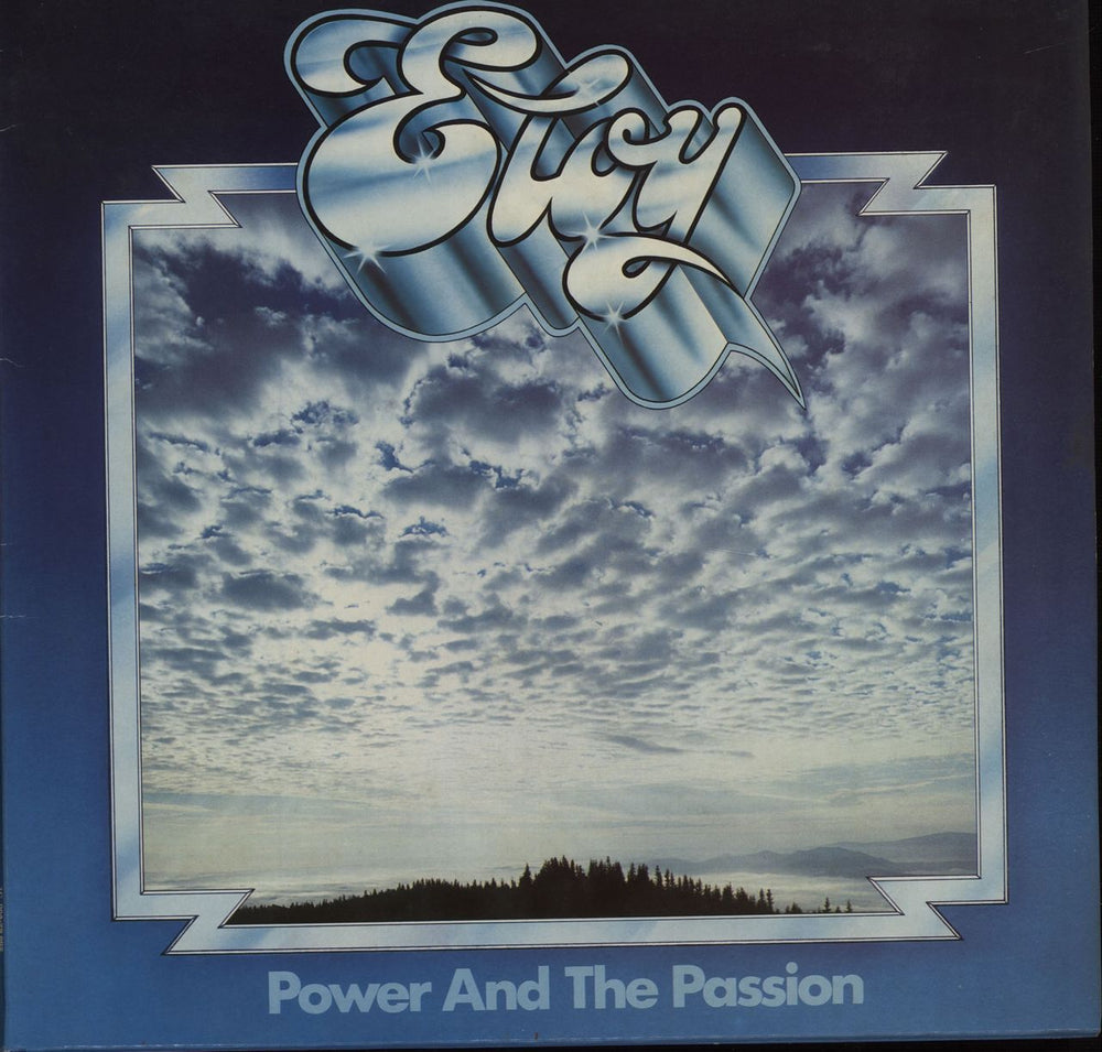 Eloy Power And The Passion German vinyl LP album (LP record) 1C064-29602