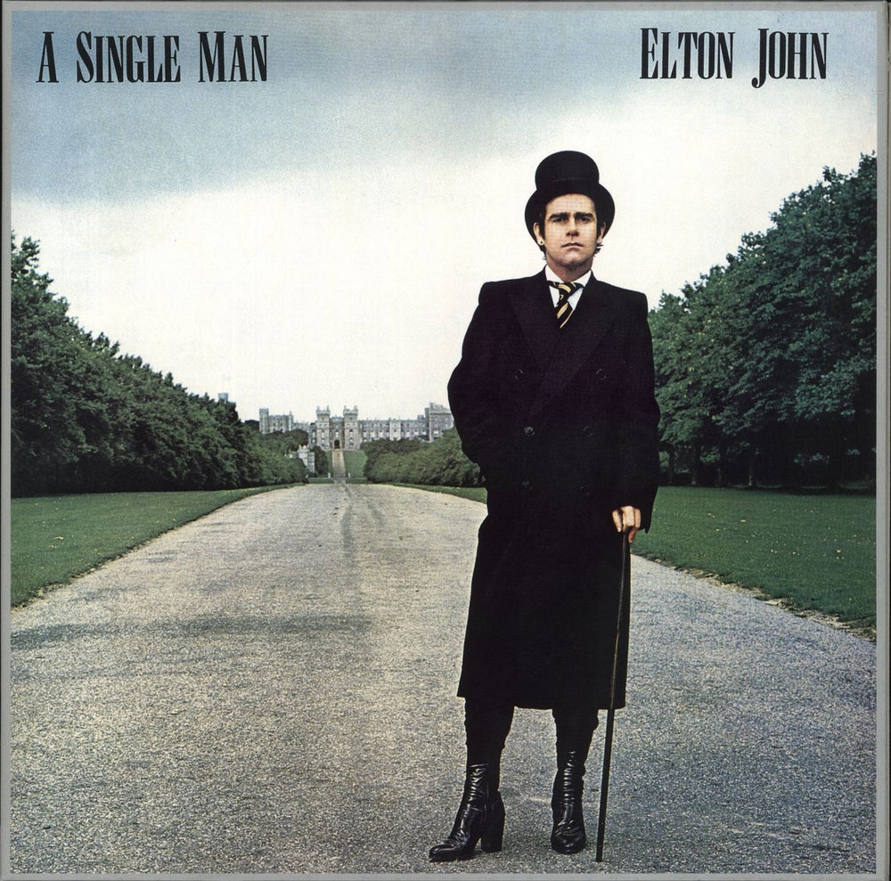 Elton John A Single Man: Remastered German vinyl LP album (LP record) 00602448031747