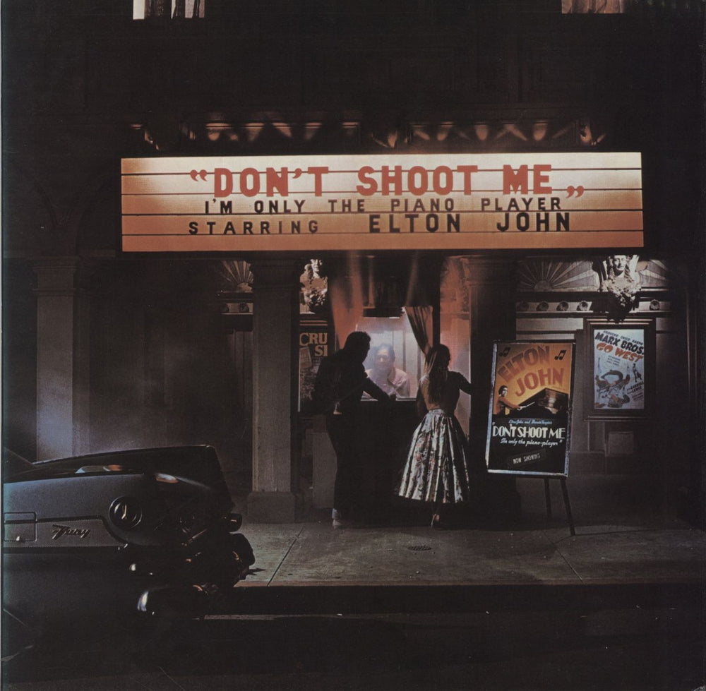 Elton John Don't Shoot Me - 1st - Blue - EX UK vinyl LP album (LP record) DJLPH427