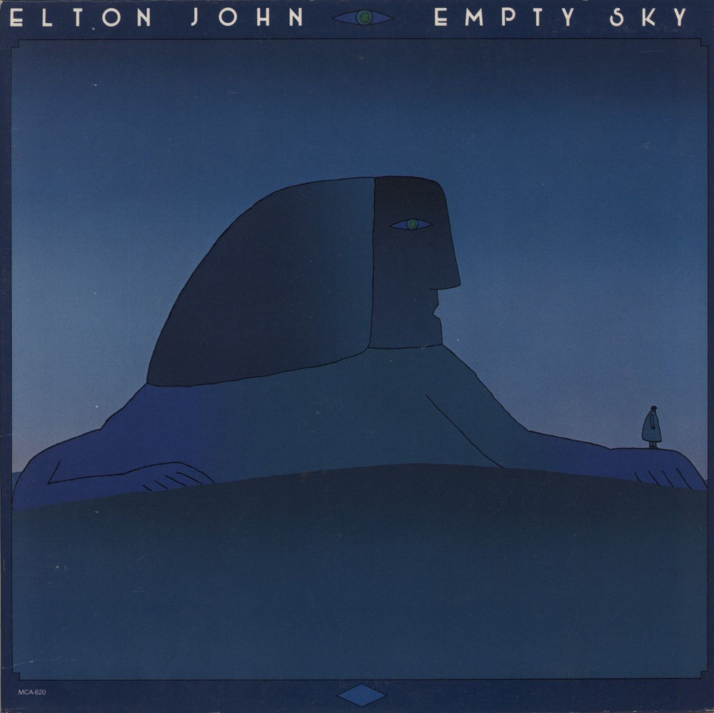 Elton John Empty Sky US vinyl LP album (LP record) MCA-620