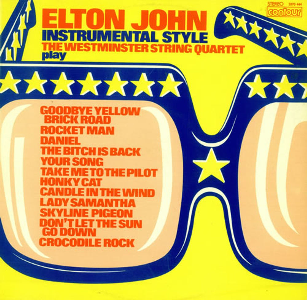 Elton John Instrumental Style UK vinyl LP album (LP record) 2870444