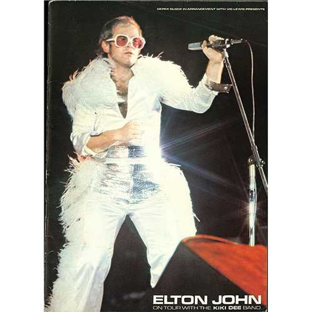 Elton John On Tour With The Kiki Dee Band UK tour programme TOUR PROGRAMME