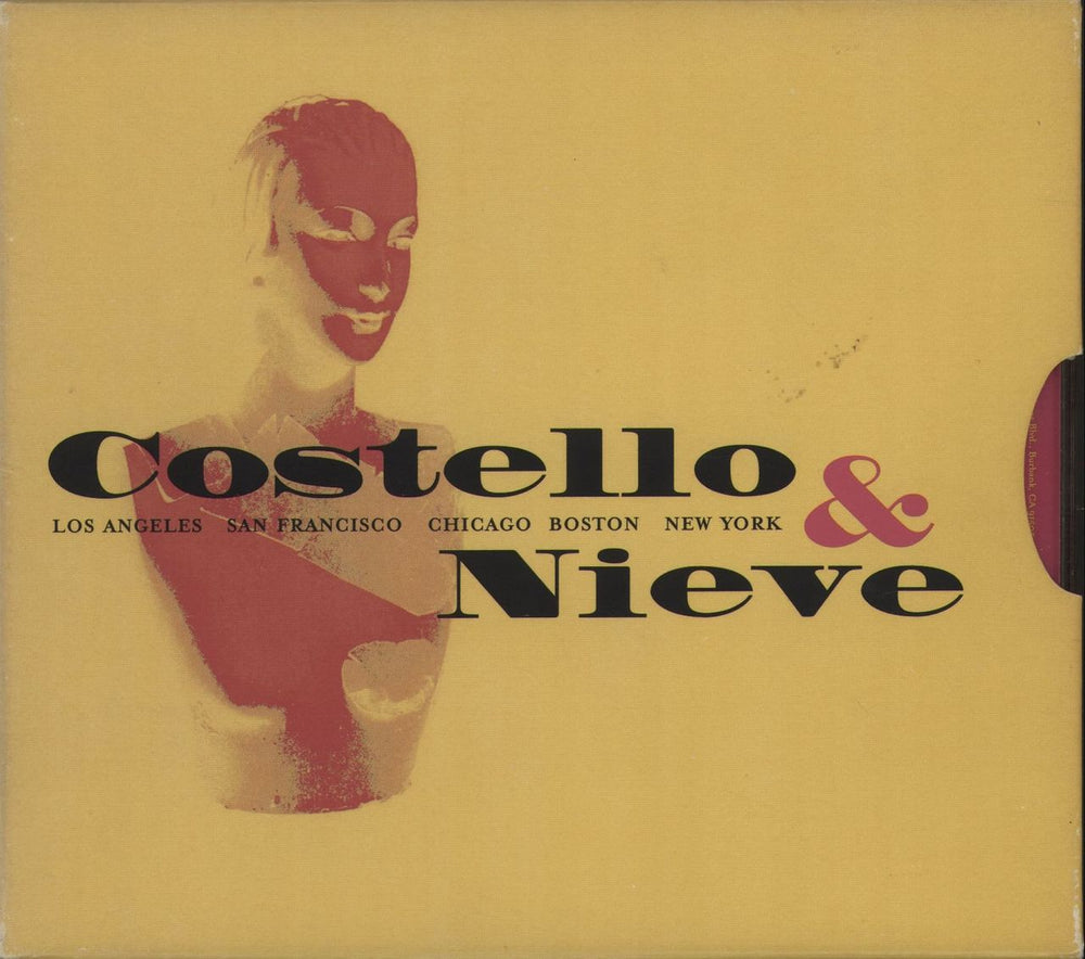 Elvis Costello Costello & Nieve US CD Single Box Set 946469-2