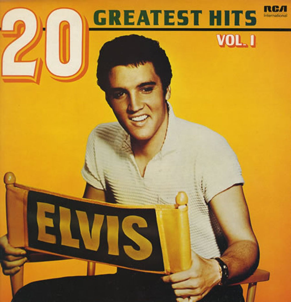 Elvis Presley 20 Greatest Hits Vol 1 UK vinyl LP album (LP record) INTS5115