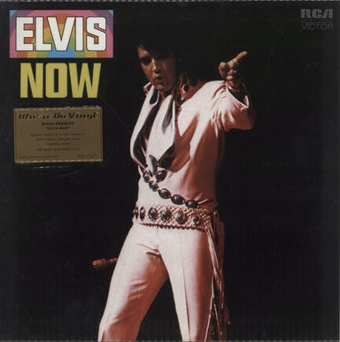 Elvis Presley Elvis Now - 180gm Solid Yellow Vinyl - Sealed UK vinyl LP album (LP record) ELVLPEL724828