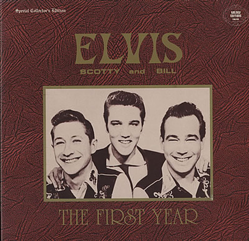 Elvis Presley Elvis, Scotty And Bill - The First Year UK vinyl LP album (LP record) KING1