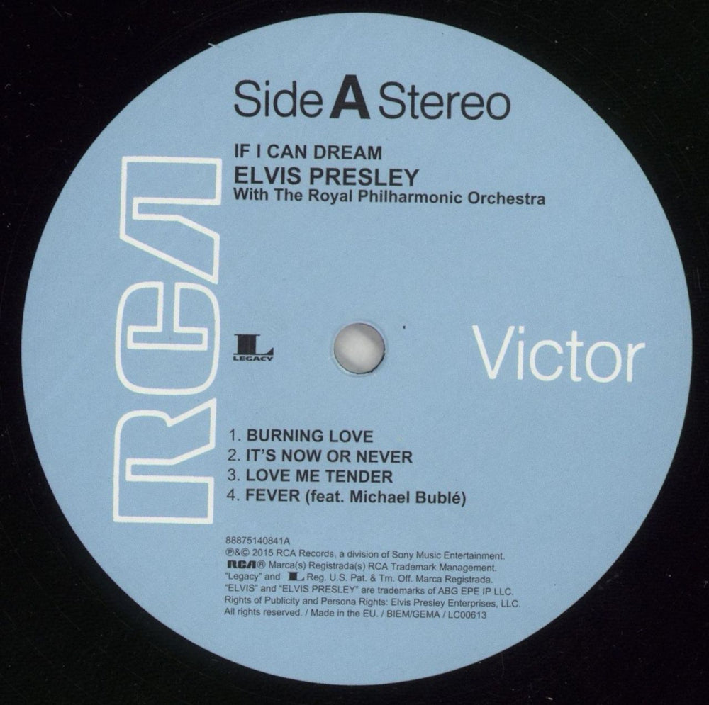 Elvis Presley If I Can Dream - 180gm Vinyl UK 2-LP vinyl record set (Double LP Album) ELV2LIF713450