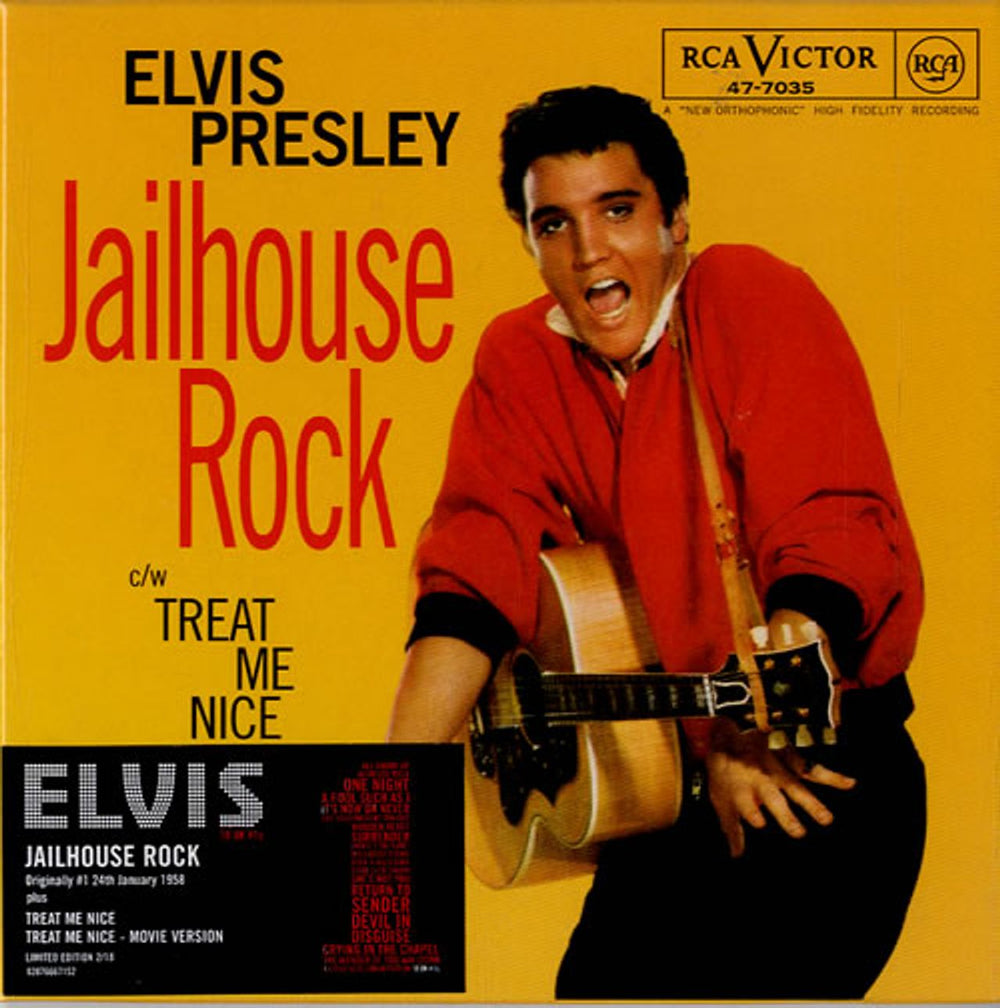 Elvis Presley Jailhouse Rock [Numbered] UK CD single (CD5 / 5") 82876667152