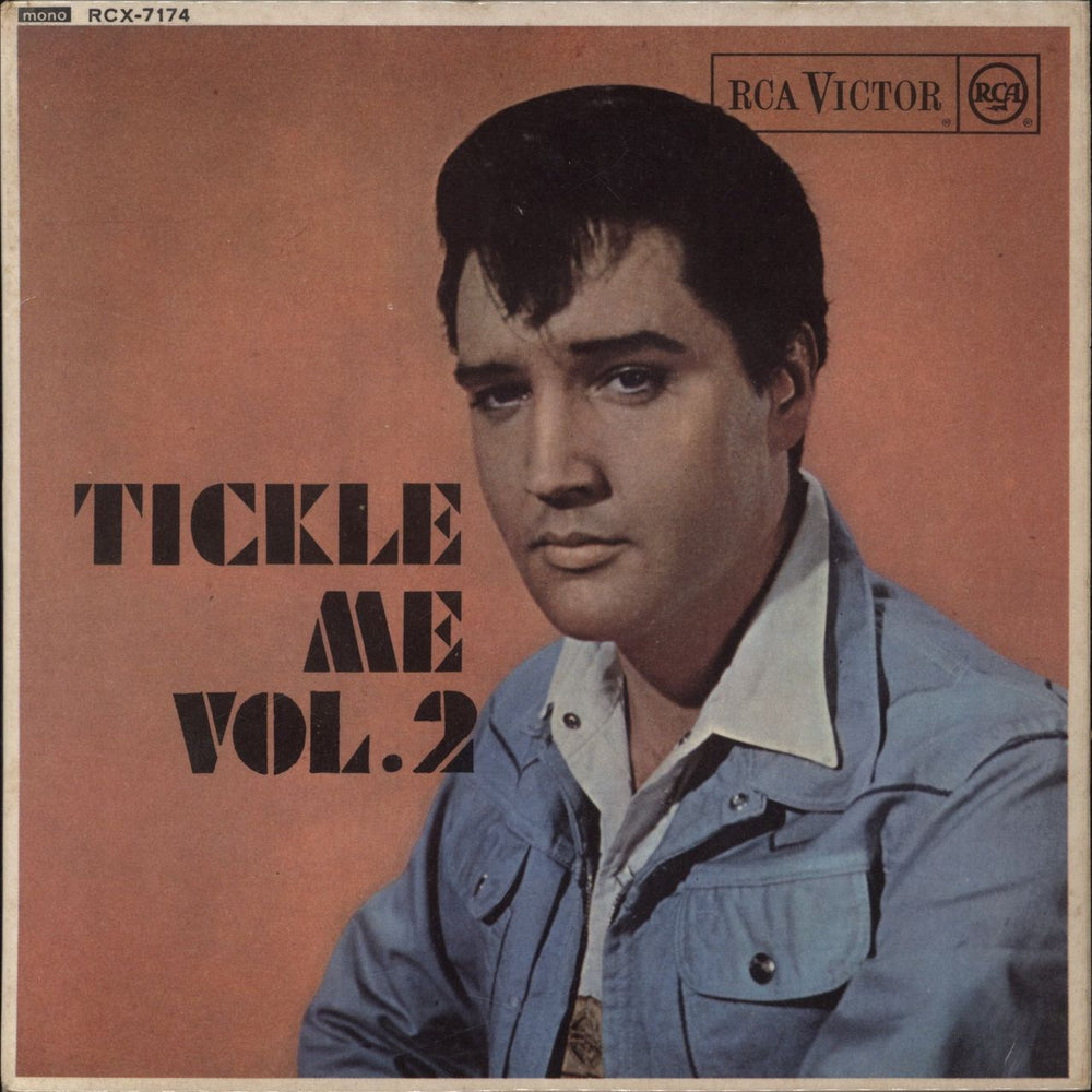 Elvis Presley Tickle Me Vol.2 EP - EX UK 7" vinyl single (7 inch record / 45) RCX-7174