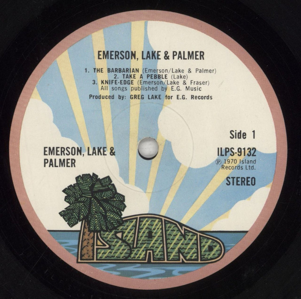 Emerson Lake & Palmer Emerson Lake & Palmer - 3rd - EX UK vinyl LP album (LP record) ELPLPEM322648