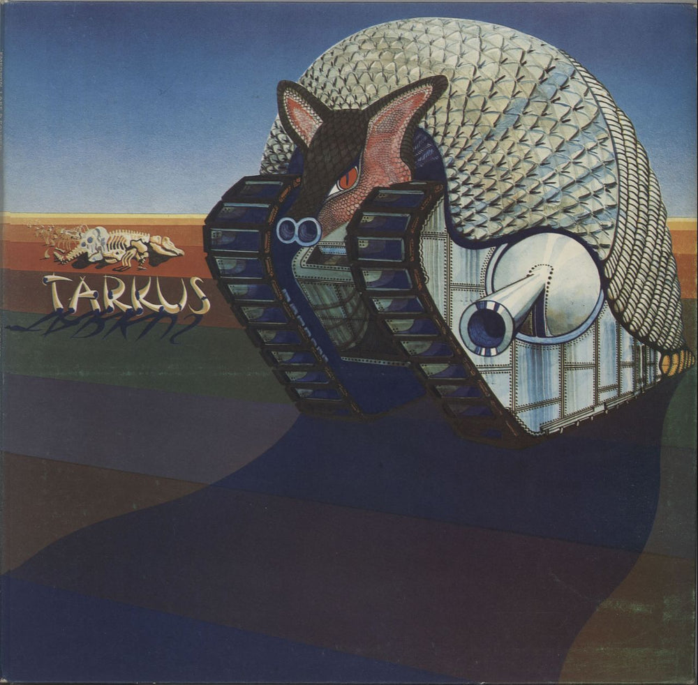 Emerson Lake & Palmer Tarkus - 1st UK vinyl LP album (LP record) ILPS9155