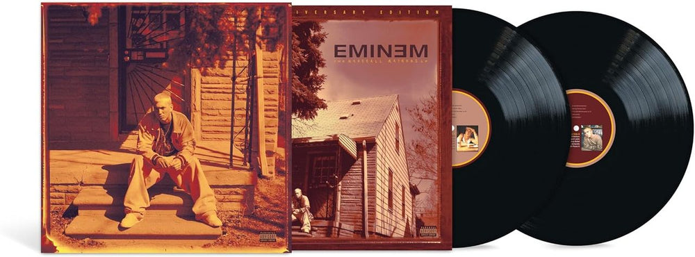 Eminem The Marshall Mathers LP - 25th Anniversary Edition - Black Vinyl - Sealed US 2-LP vinyl record set (Double LP Album) 7828308