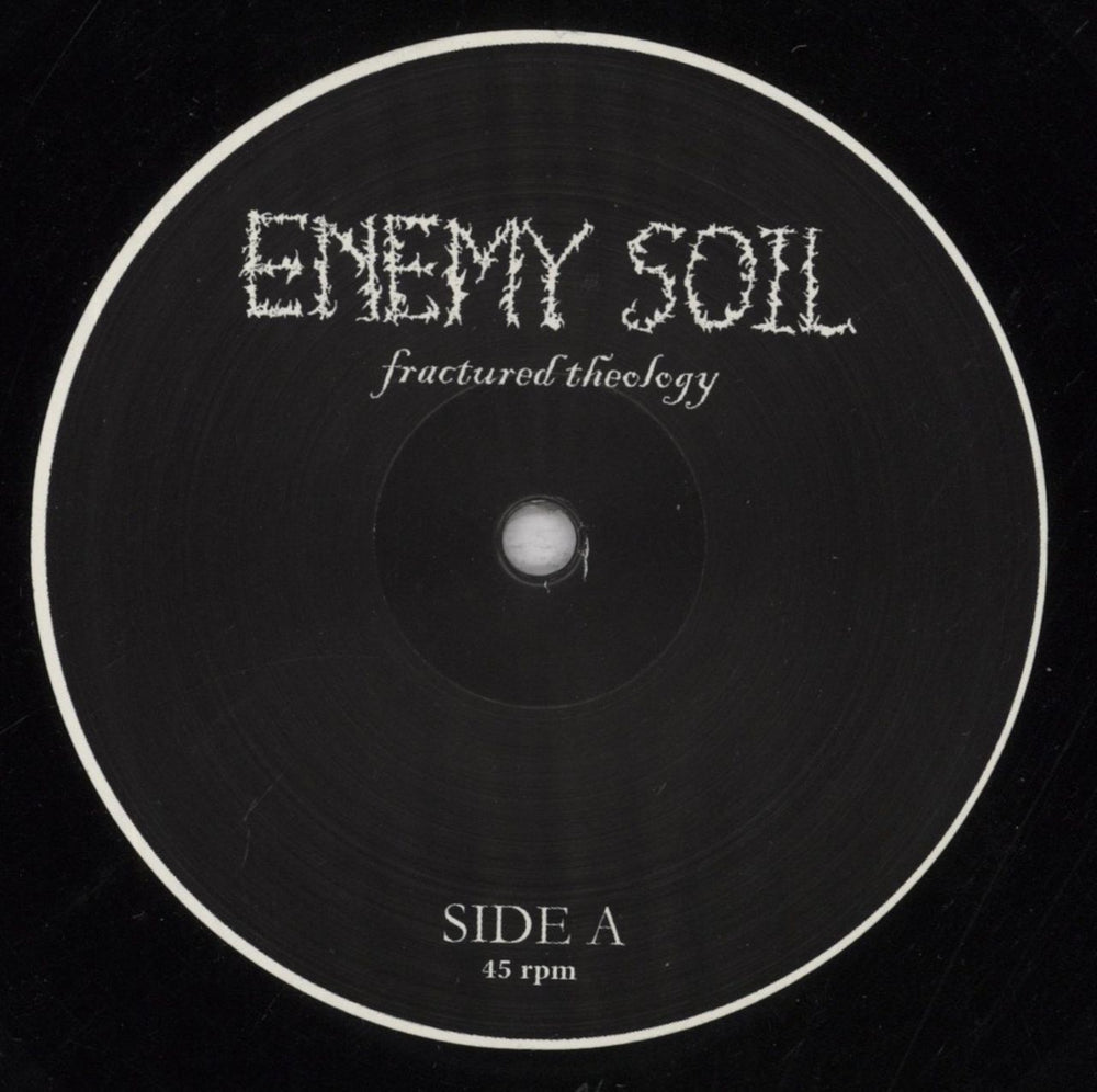 Enemy Soil Fractured Theology Polish 12" vinyl single (12 inch record / Maxi-single) 7NJ12FR843220