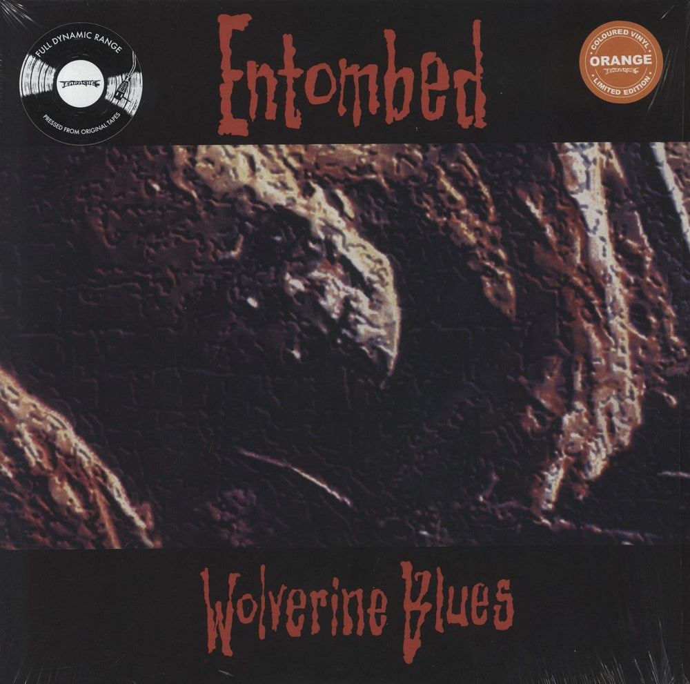 Entombed Wolverine Blues - Orange Vinyl UK vinyl LP album (LP record) MOSH082FDRUS