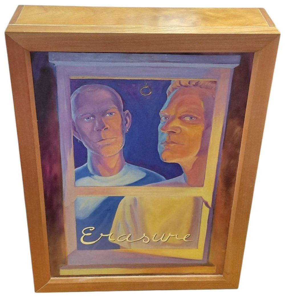 Erasure Erasure - Wooden Box UK Promo box set PROMO BOX
