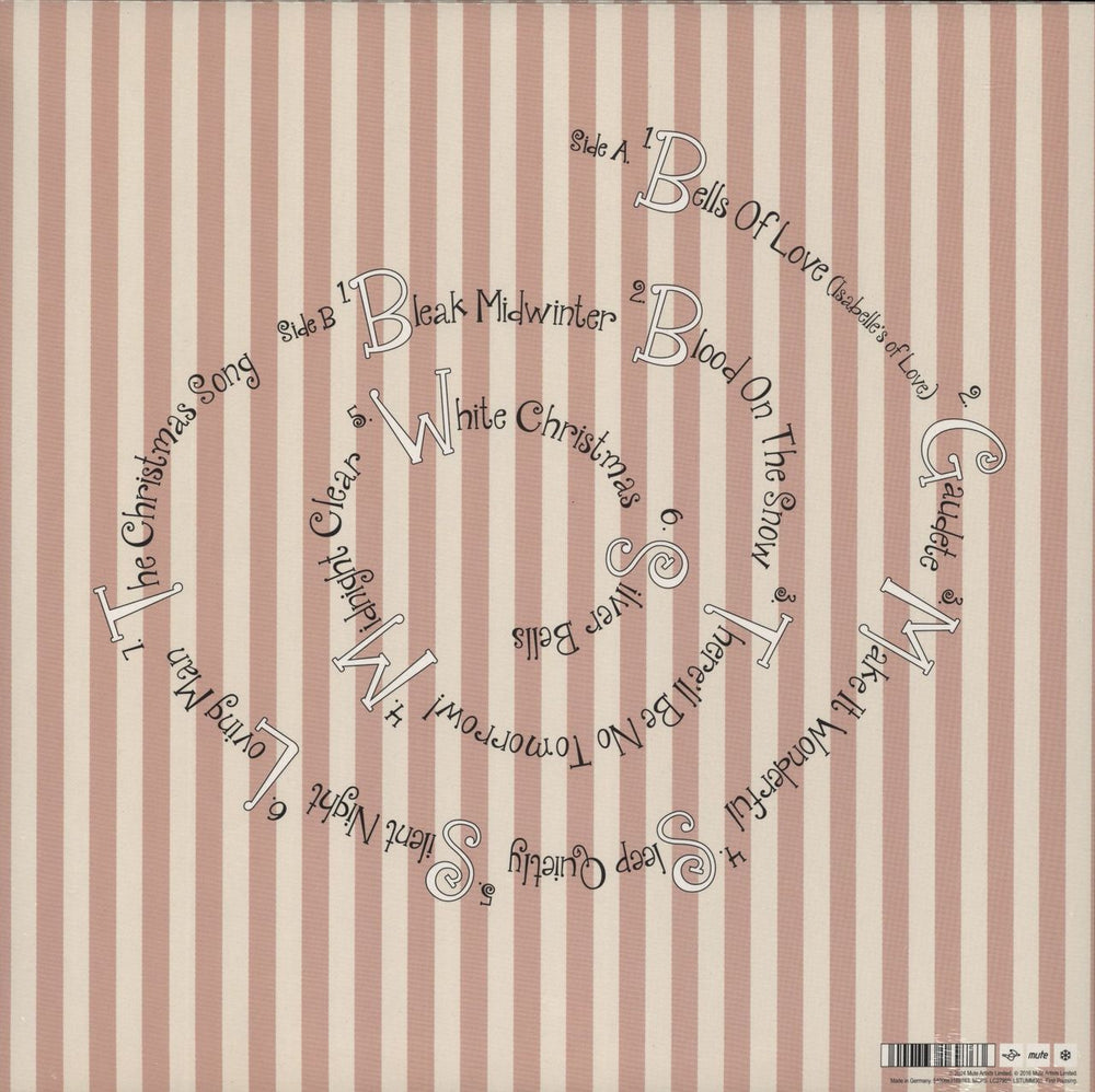 Erasure Snow Globe - Pink Vinyl - Sealed UK vinyl LP album (LP record) 5400863169763