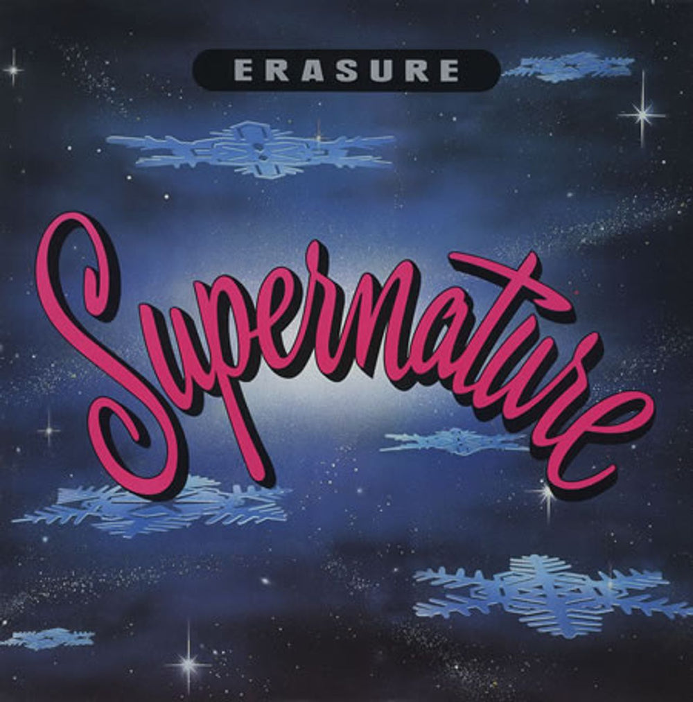 Erasure Supernature UK 12" vinyl single (12 inch record / Maxi-single) XL12MUTE99