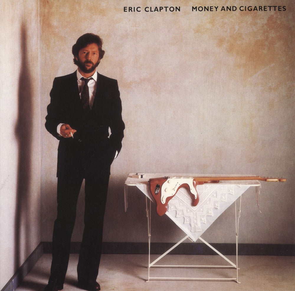Eric Clapton Money And Cigarettes US vinyl LP album (LP record) 1-523482