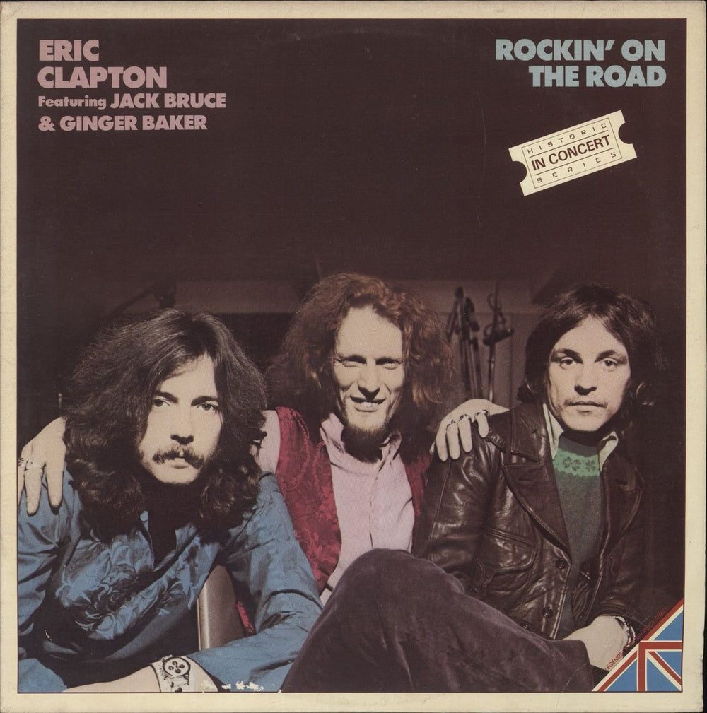 Eric Clapton Rockin' On The Road US vinyl LP album (LP record) SN7238