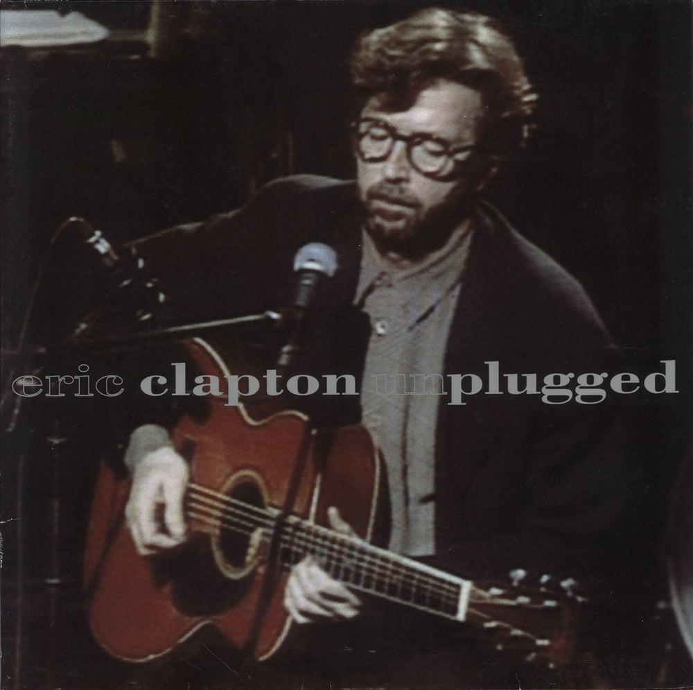 Eric Clapton Unplugged - 180gm German vinyl LP album (LP record) 9362-45024-1