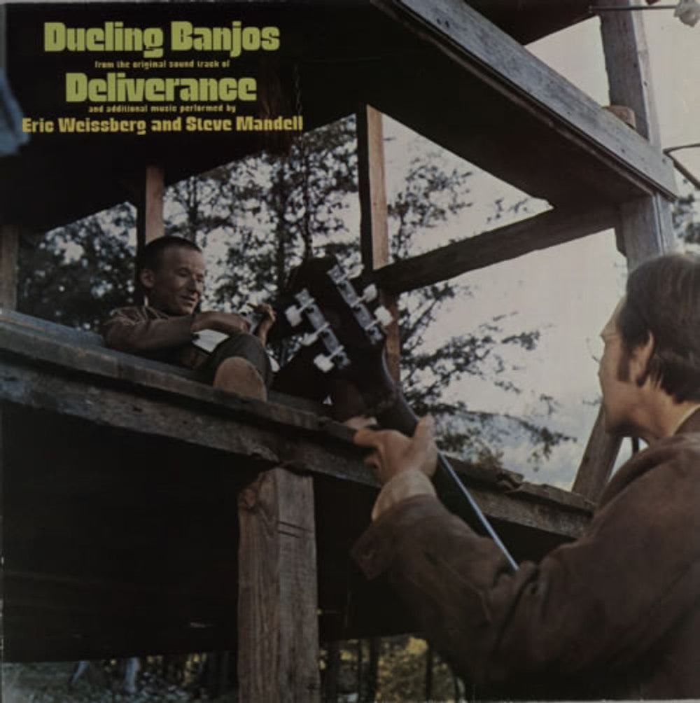 Eric Weissberg & Steve Mandell Dueling Banjos German vinyl LP album (LP record) WB46214