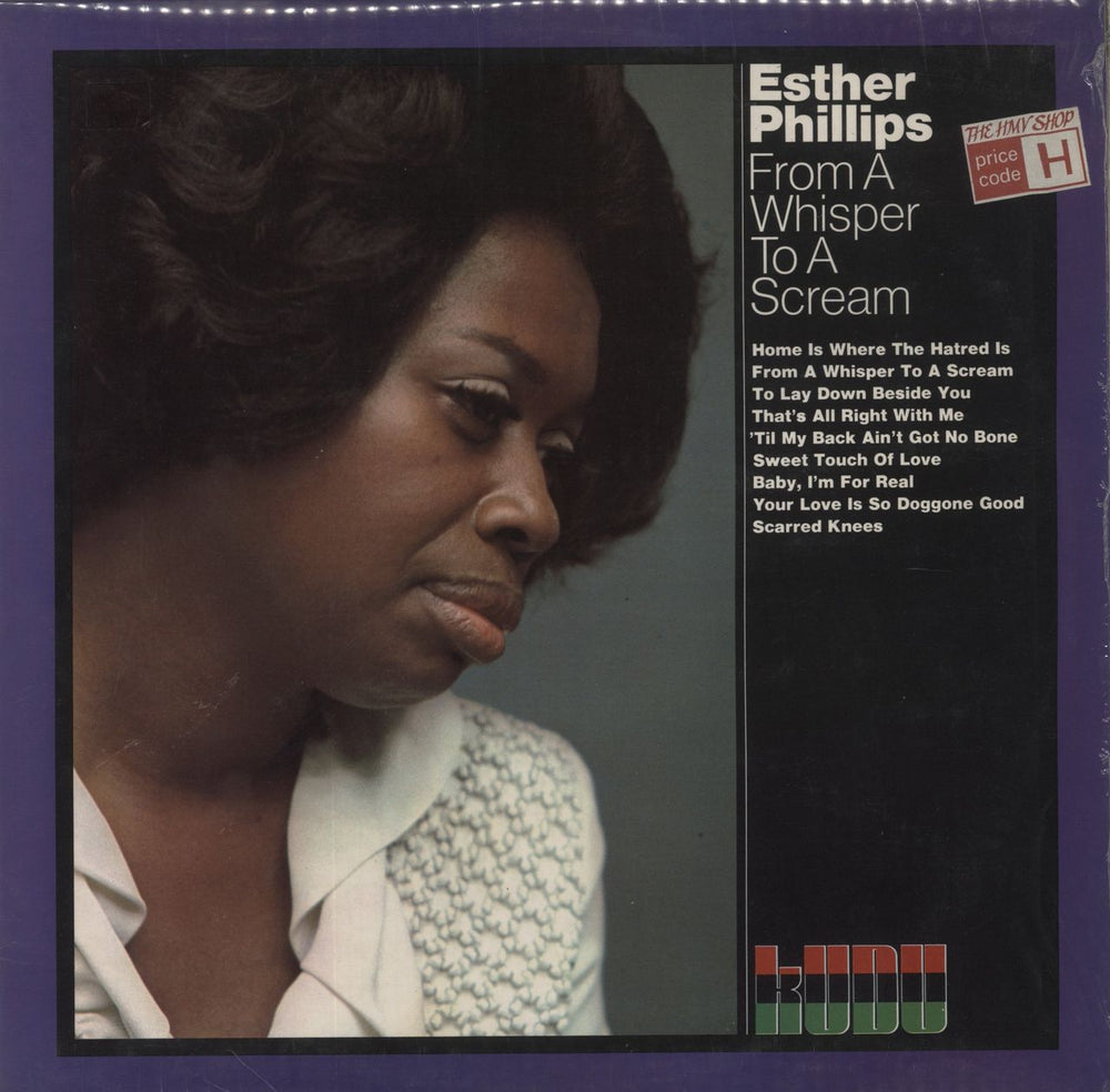Esther Phillips From A Whisper To A Scream UK vinyl LP album (LP record) KUL2