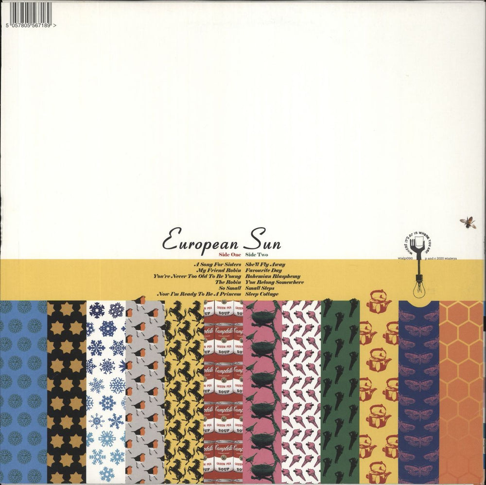 European Sun European Sun - White Vinyl UK vinyl LP album (LP record) 5057805567189