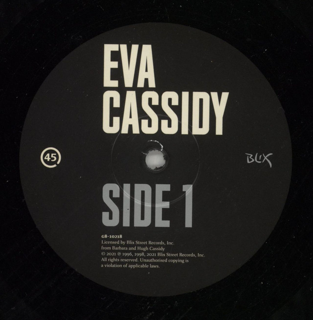 Eva Cassidy Live At Blues Alley - NAD2021 UK 2-LP vinyl record set (Double LP Album) E.C2LLI868630