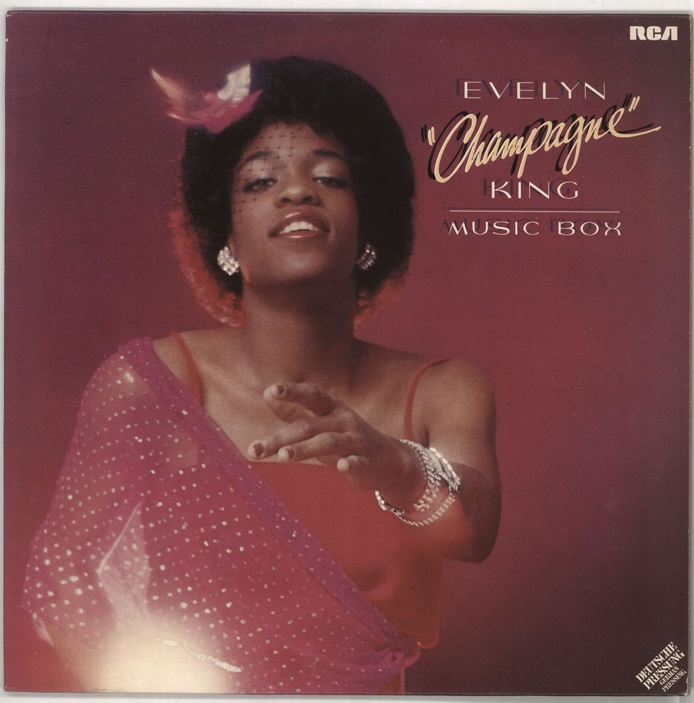 Evelyn 'Champagne' King Music Box German vinyl LP album (LP record) PL13033