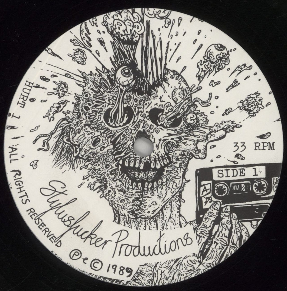 Extreme Noise Terror A Holocaust In Your Head - VG UK vinyl LP album (LP record) EX6LPAH859924