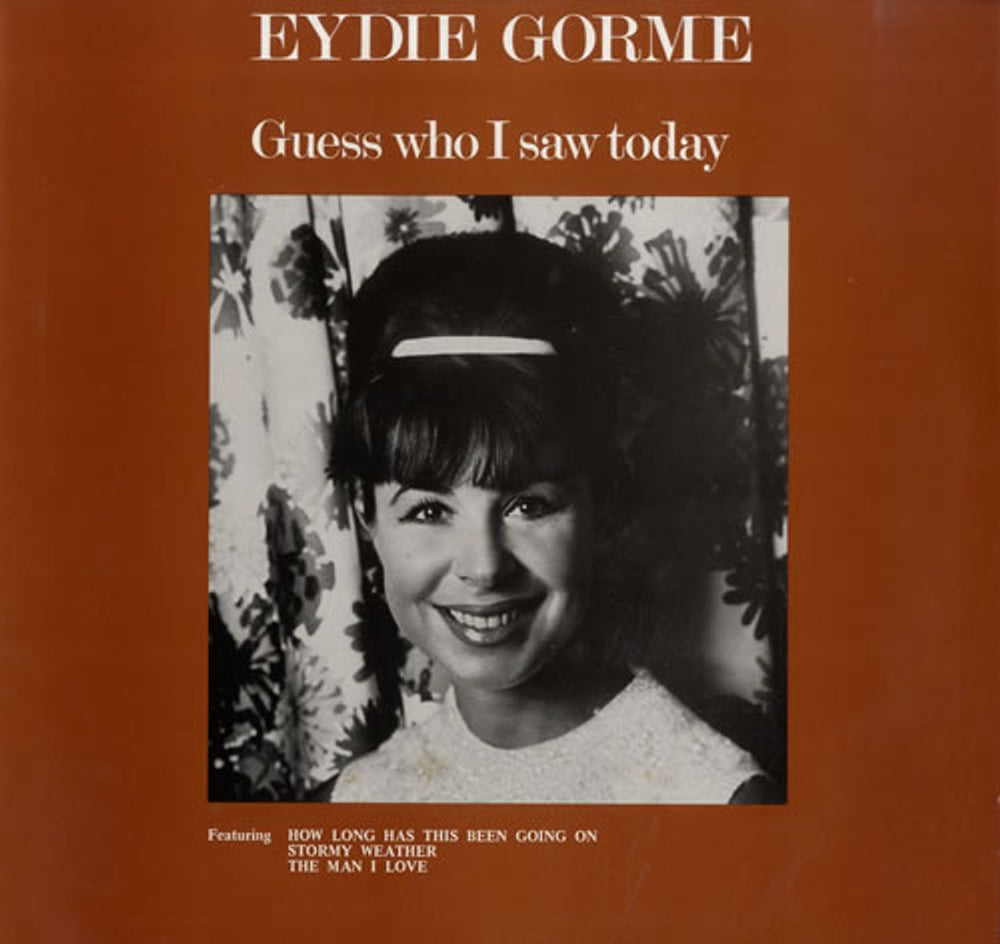 Eydie Gormé Guess Who I Saw Today UK vinyl LP album (LP record) MCL1736