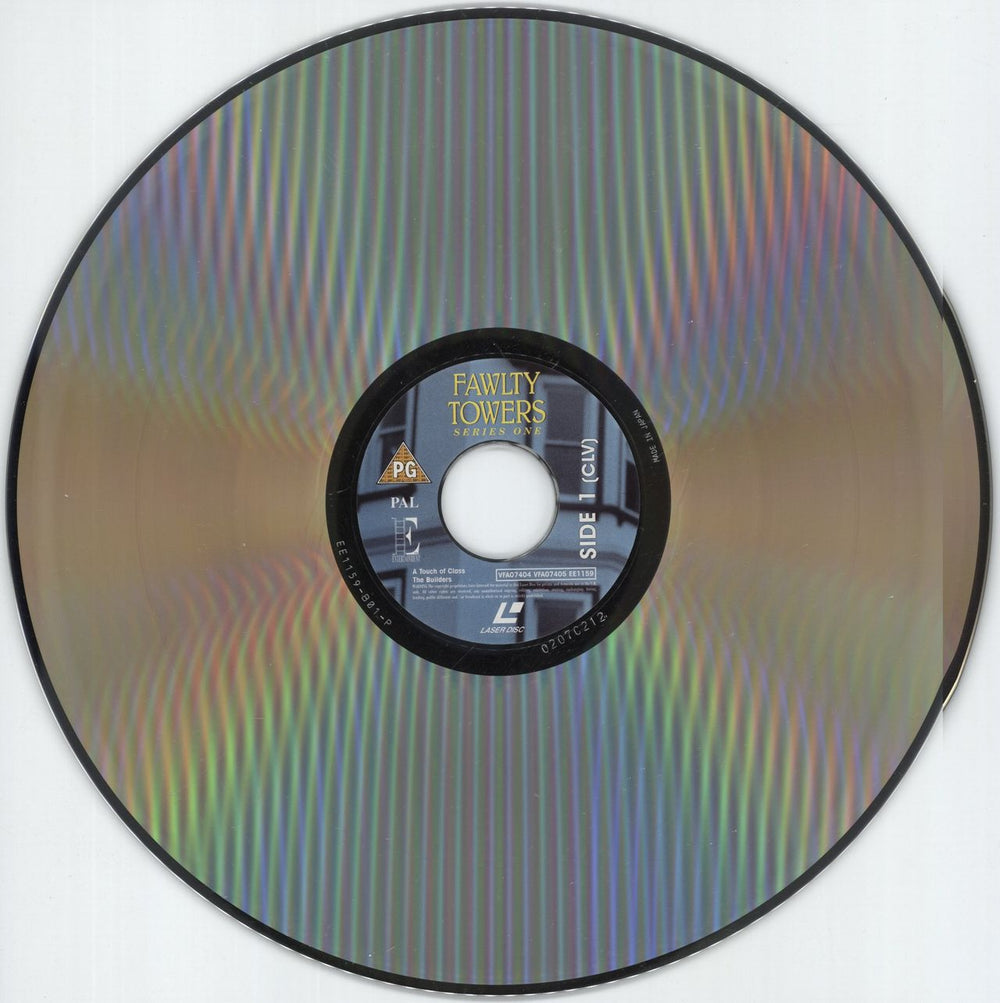 Fawlty Towers Fawlty Towers - Series One - Shrink UK laserdisc / lazerdisc FTYLZFA875779