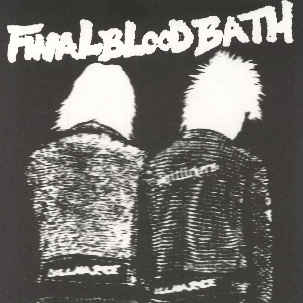 Final Final Blood Bath - Clear Vinyl Japanese 7" vinyl single (7 inch record / 45) PAANK-010