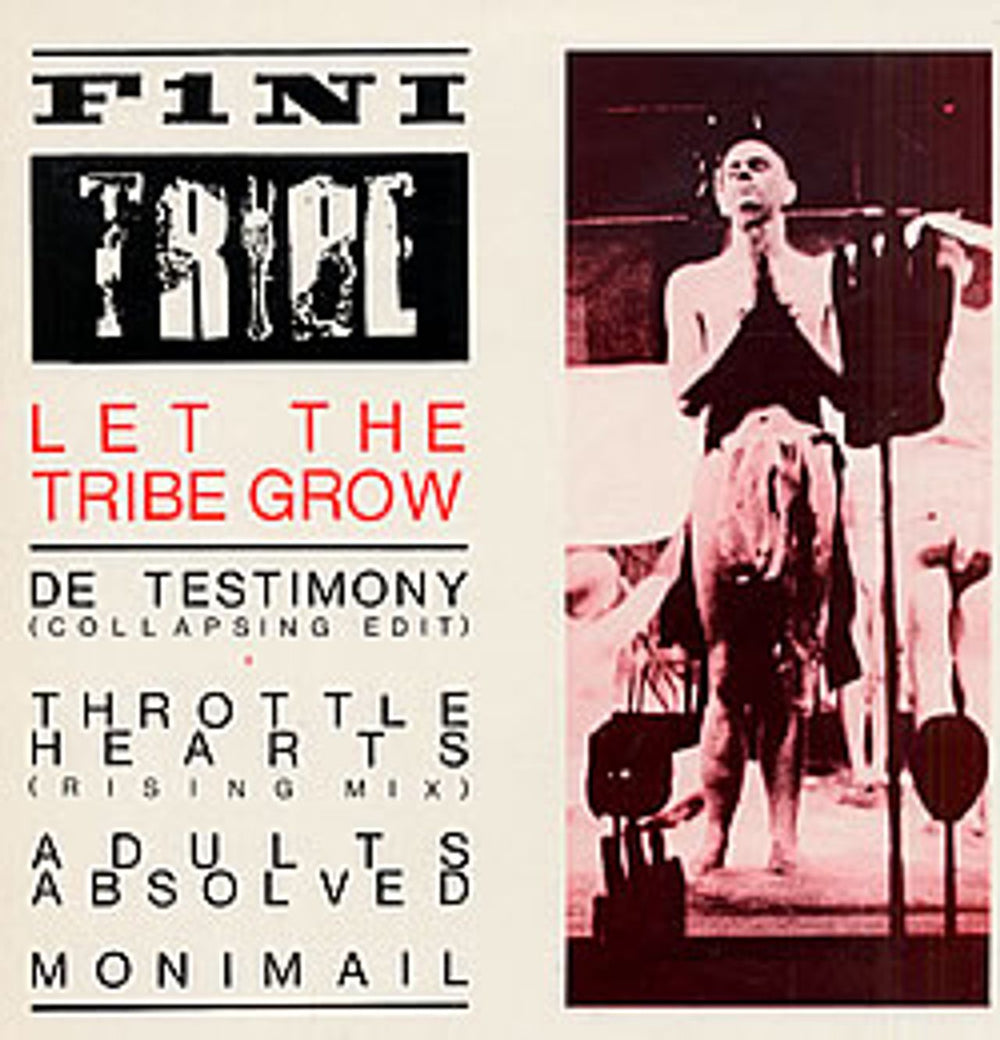 Finitribe Let The Tribe Grow EP UK 12" vinyl single (12 inch record / Maxi-single) CRF611