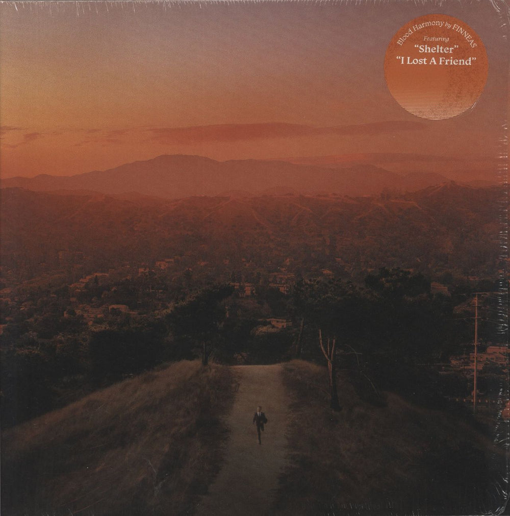 Finneas Blood Harmony - Red Vinyl US 12" vinyl single (12 inch record / Maxi-single) OYOY01