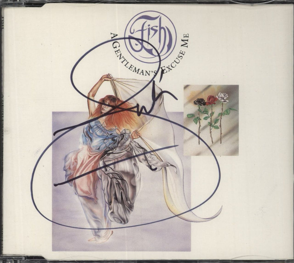 Fish A Gentleman's Excuse Me - Autographed UK CD single (CD5 / 5") CDEM135