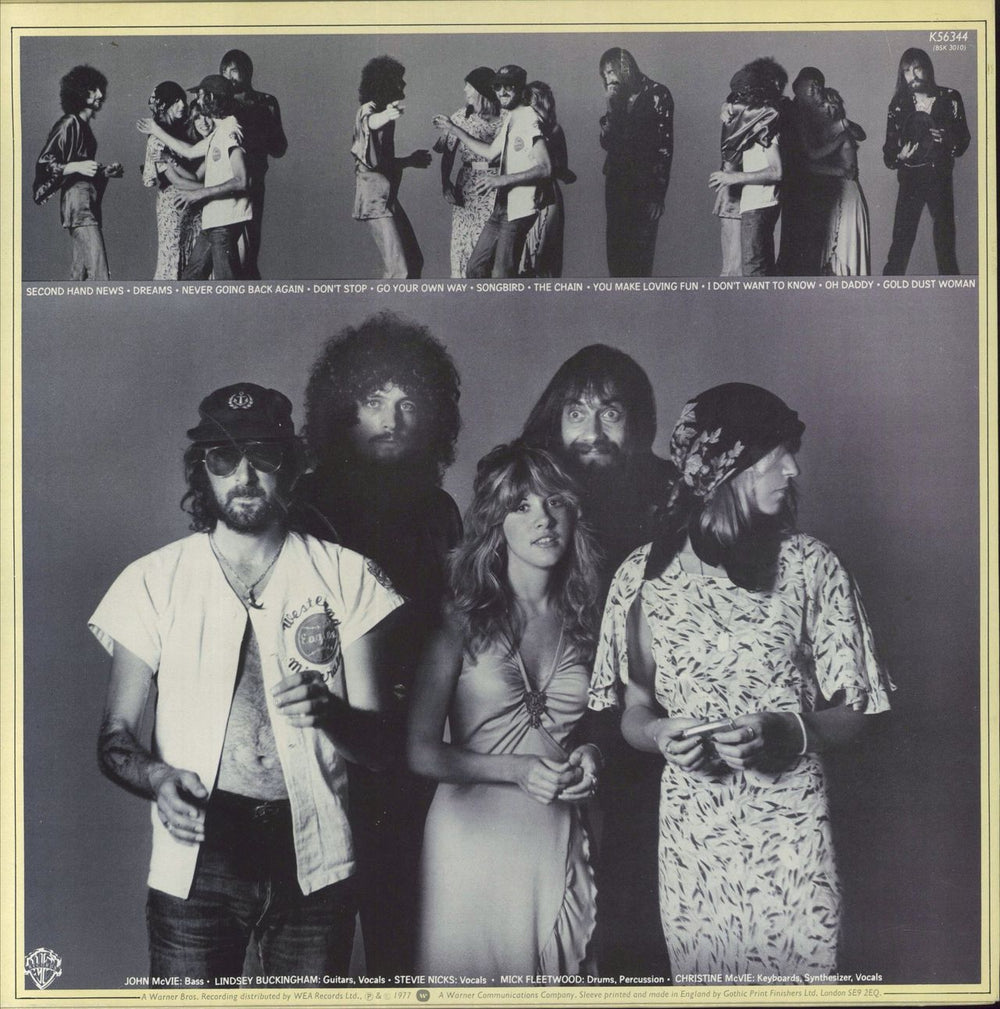 Fleetwood Mac Rumours - 1st UK vinyl LP album (LP record)