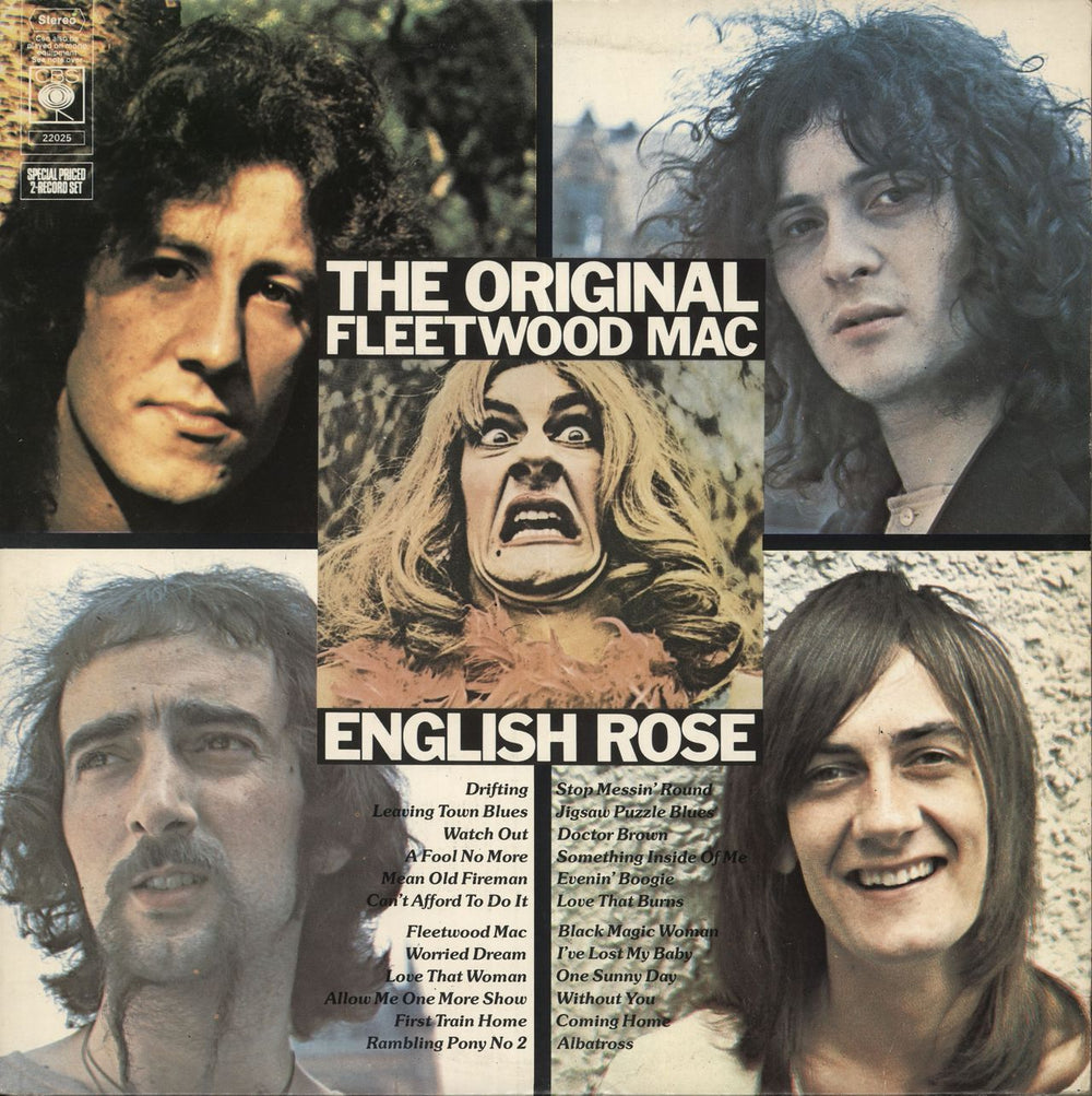 Fleetwood Mac The Original Fleetwood Mac / English Rose - EX UK 2-LP vinyl record set (Double LP Album) CBS22025