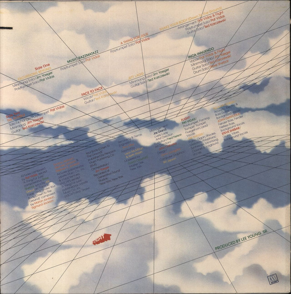 Flight Excursion Beyond US vinyl LP album (LP record)