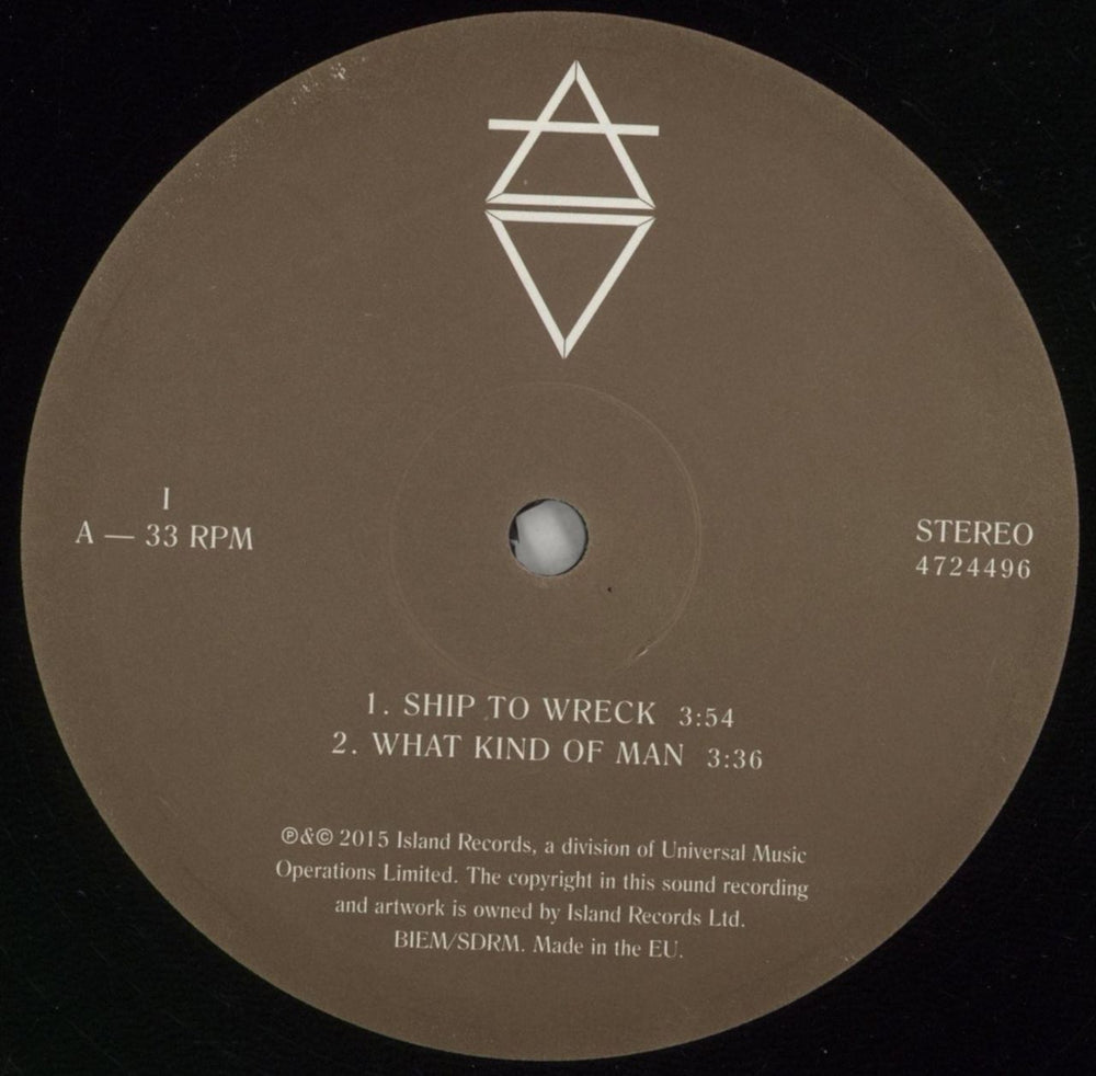 Florence + The Machine How Big, How Blue, How Beautiful + Numbered Print UK 2-LP vinyl record set (Double LP Album) FMH2LHO864617