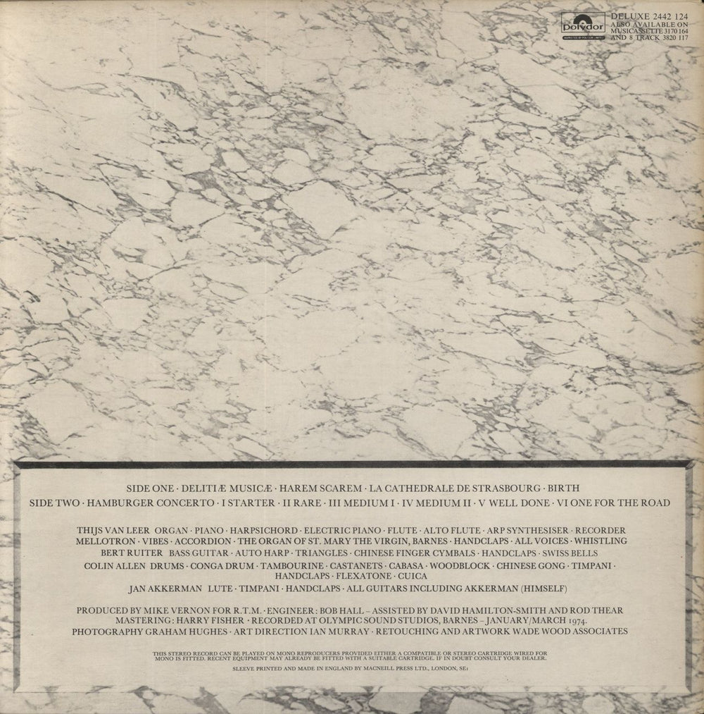 Focus Hamburger Concerto - EX UK vinyl LP album (LP record)