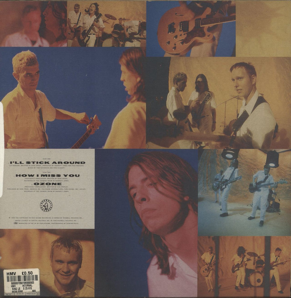 Foo Fighters I'll Stick Around - EX UK 12" vinyl single (12 inch record / Maxi-single) 724388238267