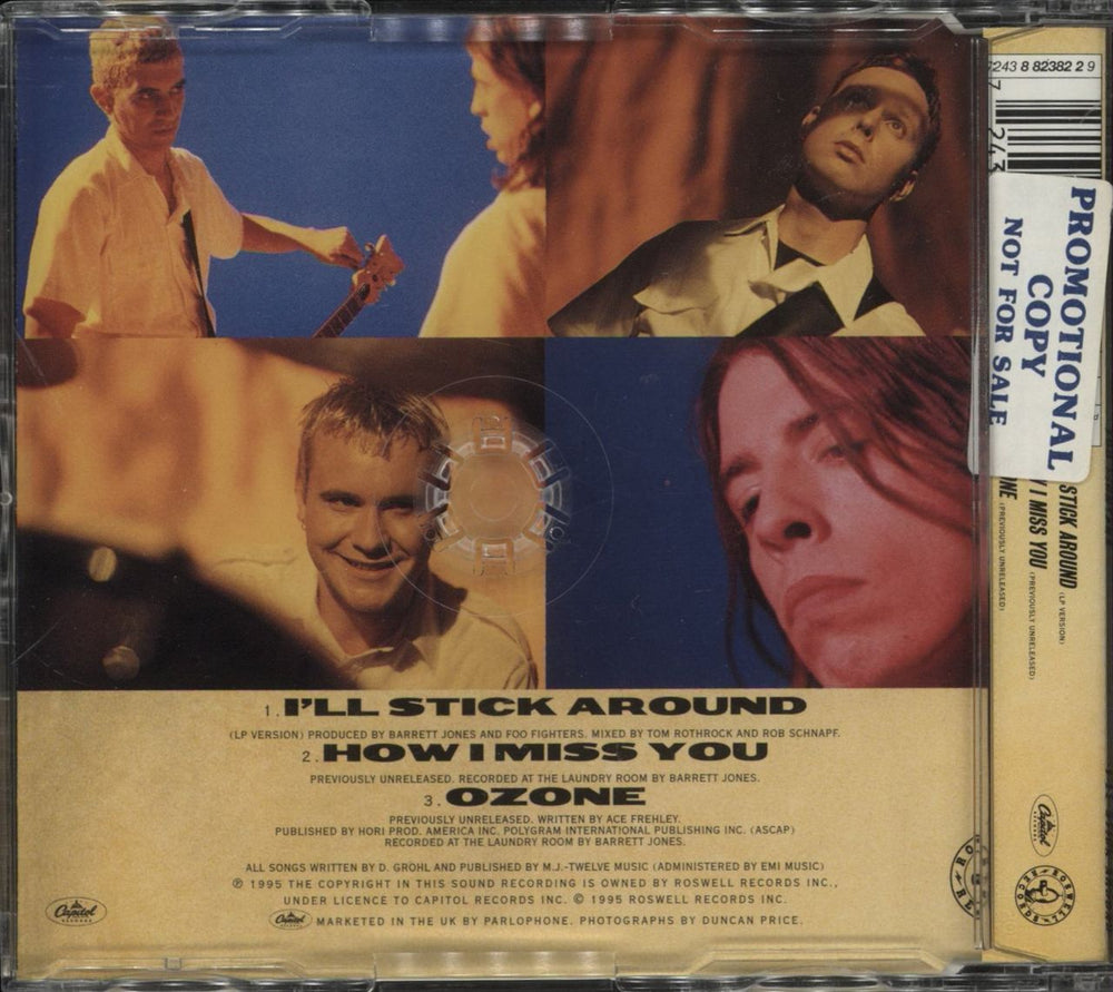 Foo Fighters I'll Stick Around UK CD single (CD5 / 5") 724388238229