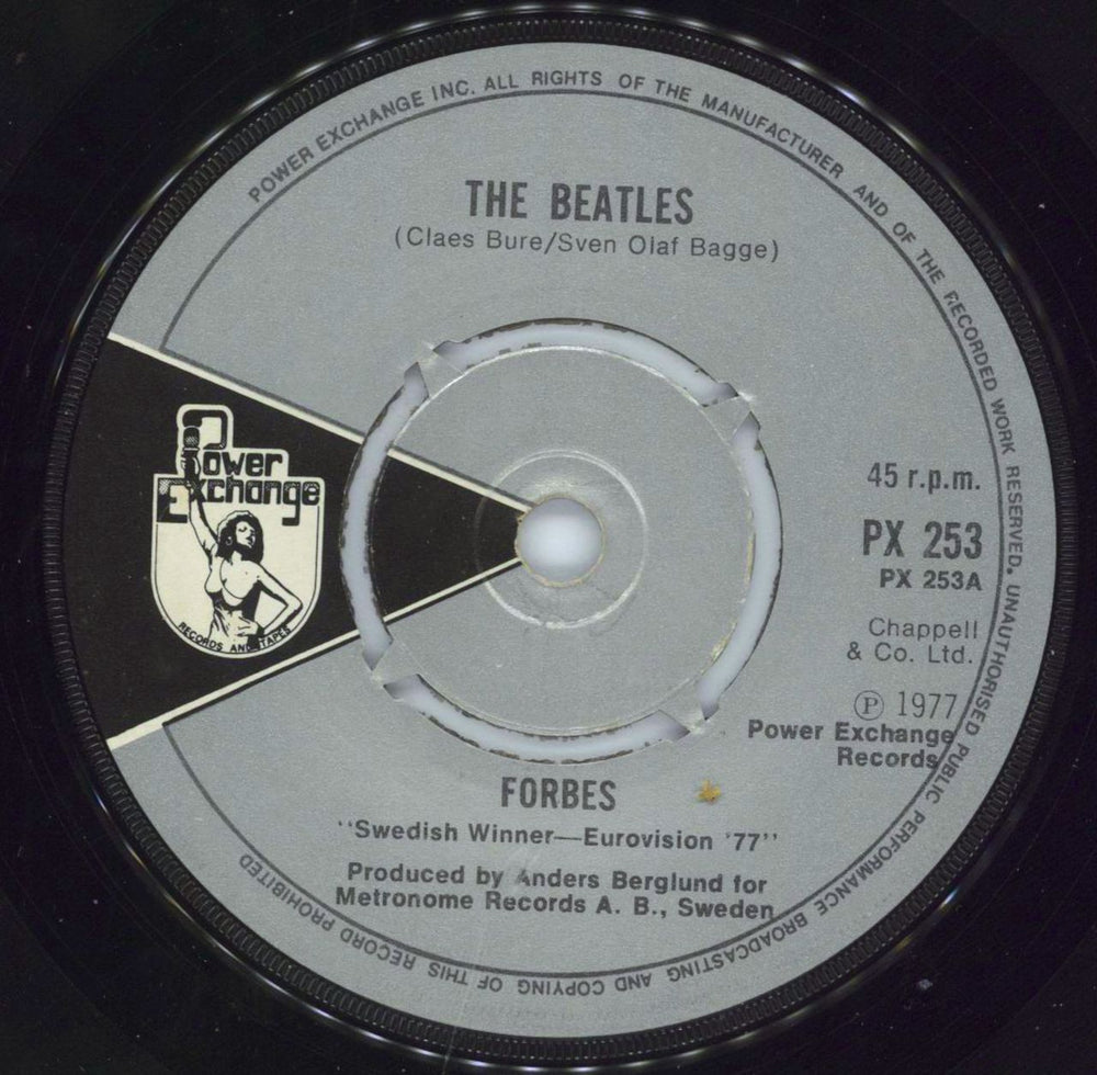 Forbes The Beatles UK 7" vinyl single (7 inch record / 45) PX253