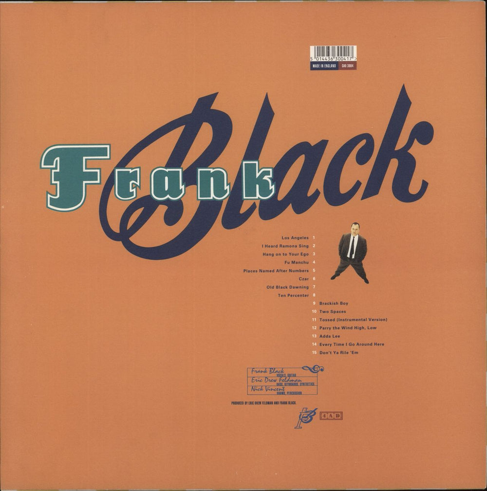 Frank Black Frank Black - EX UK vinyl LP album (LP record) 5014436300417