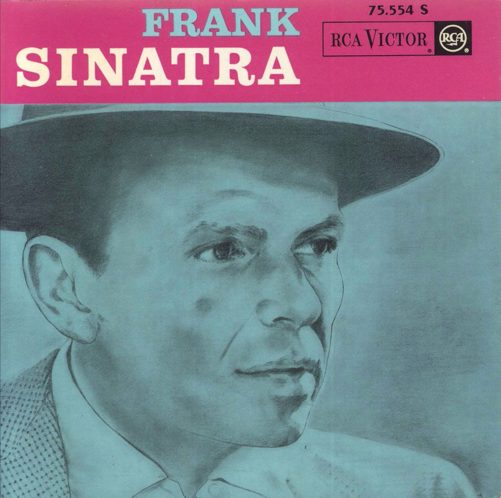 Frank Sinatra Blue Skies French 7" vinyl single (7 inch record / 45) 75.554