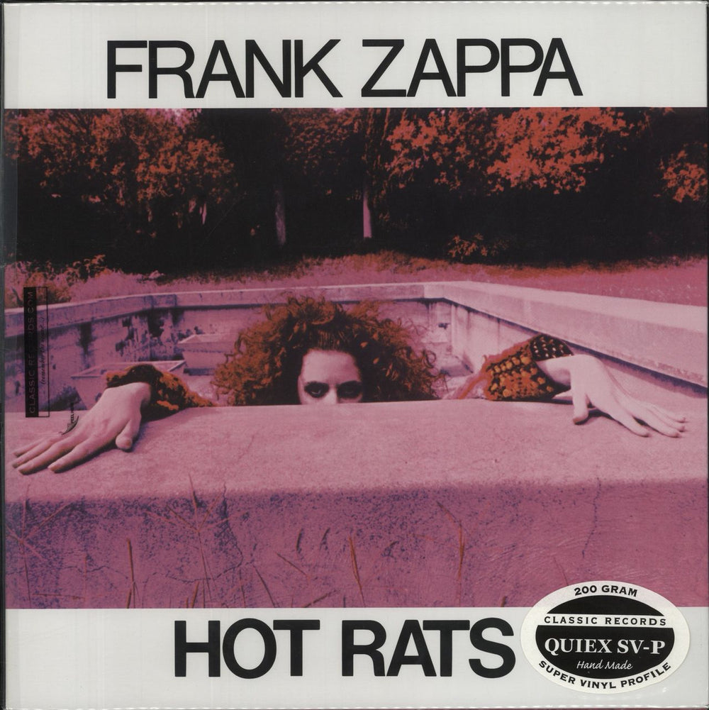 Frank Zappa Hot Rats: Remastered - 200gm Vinyl - Sealed US vinyl LP album (LP record) RS6356