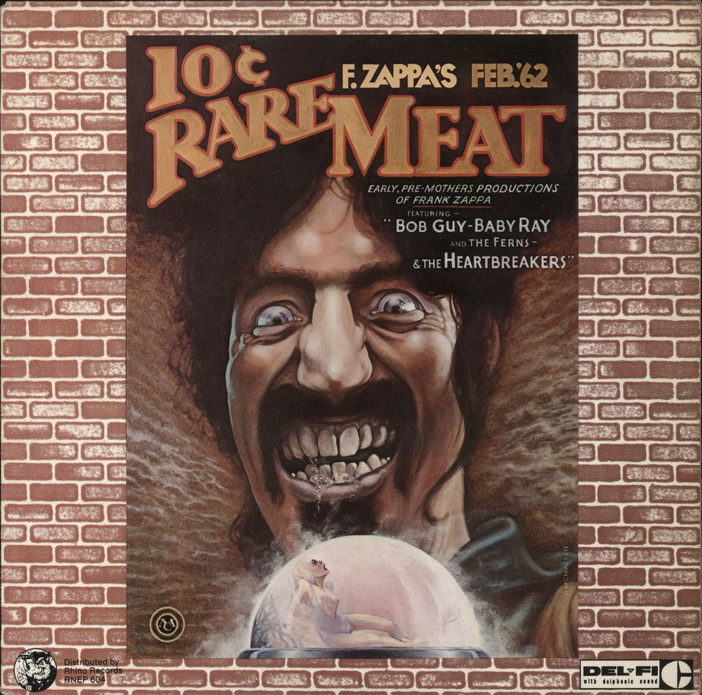 Frank Zappa Rare Meat - 1st US 12" vinyl single (12 inch record / Maxi-single) RNEP604